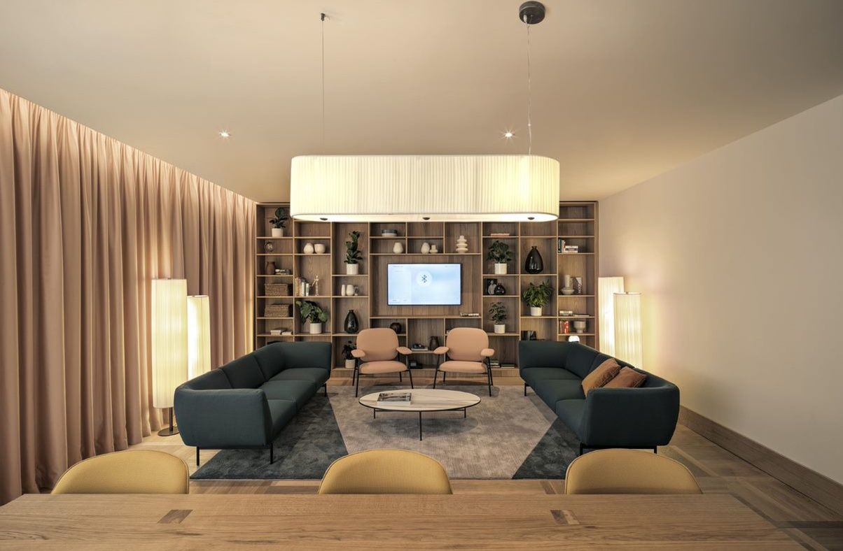 Coworking room in The Julius Prague