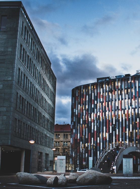 Business district