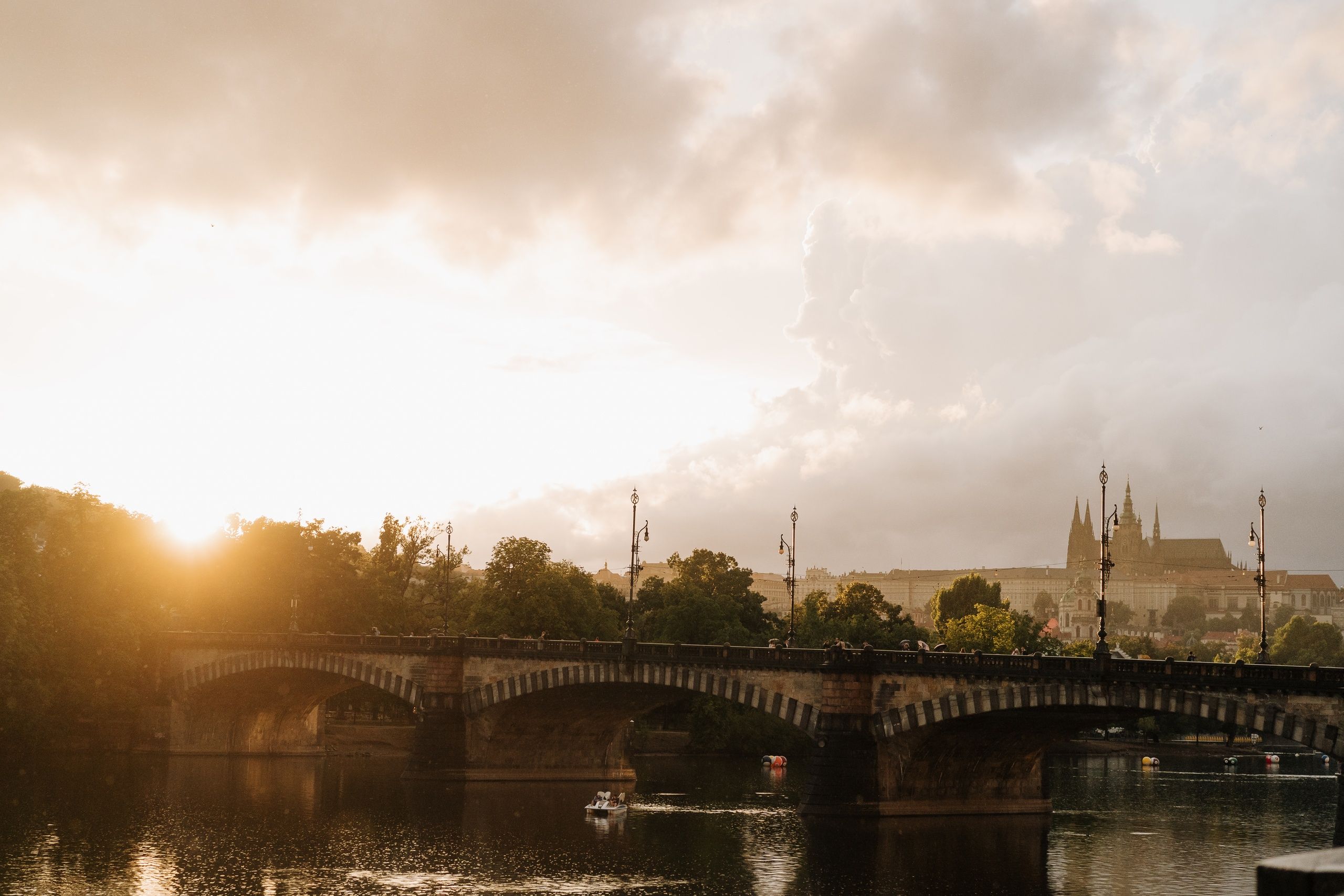 Charles Bridge near The Julius Prague 