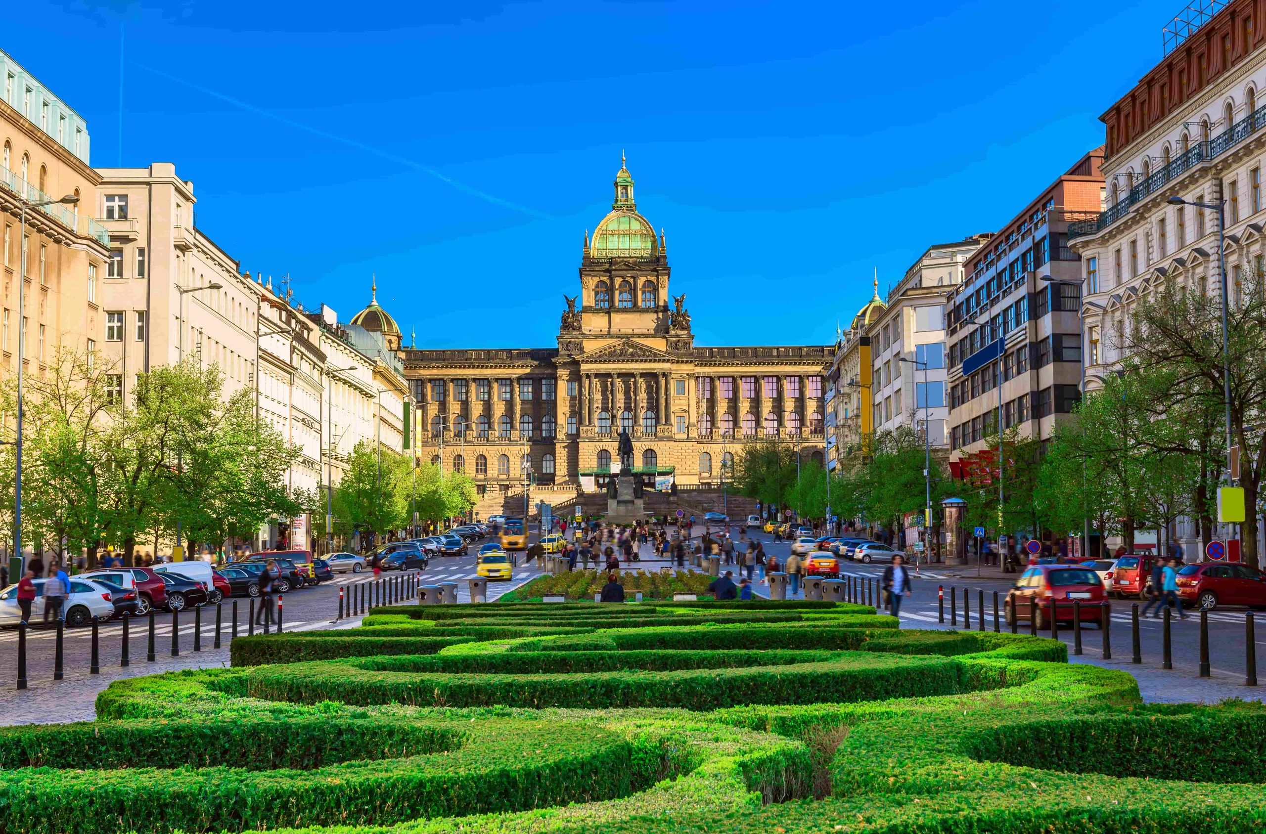 Wenceslas Square in Prague 