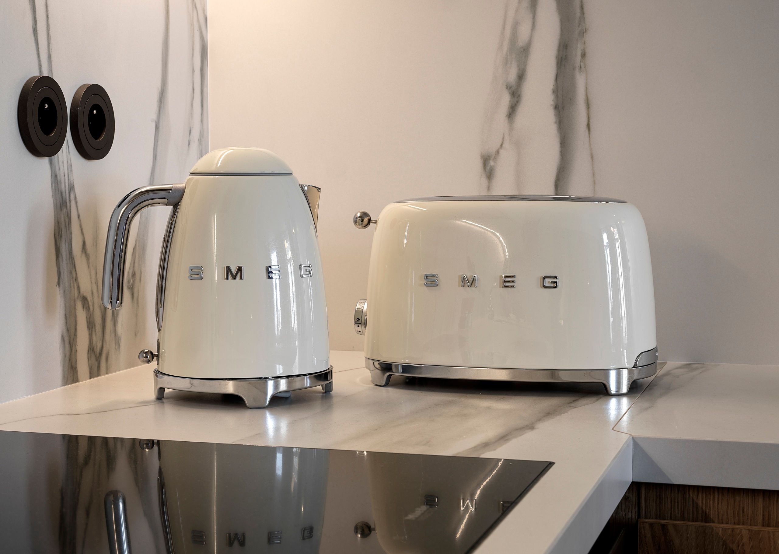 Smeg kettle and toaster in suite in The Julius Prague 