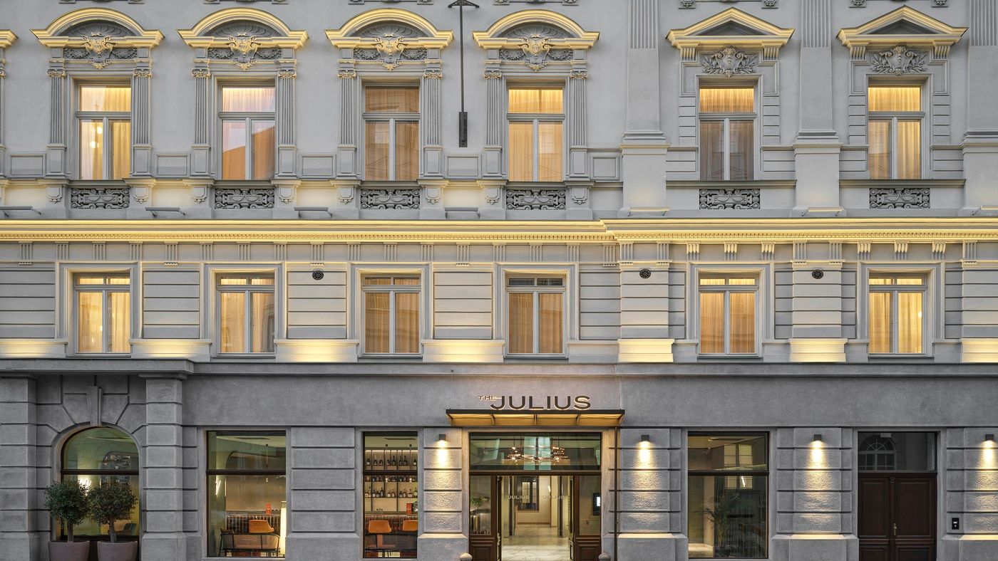 Building of The Julius Prague, external view