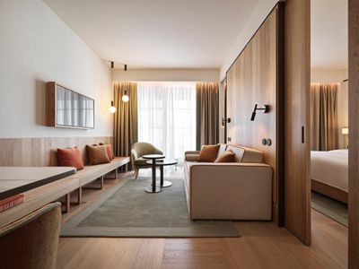  Living room in Deluxe Suite with Terrace, The Julius Prague
