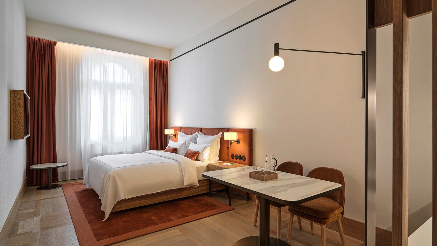 Bedroom in Deluxe Studio, The Julius Prague