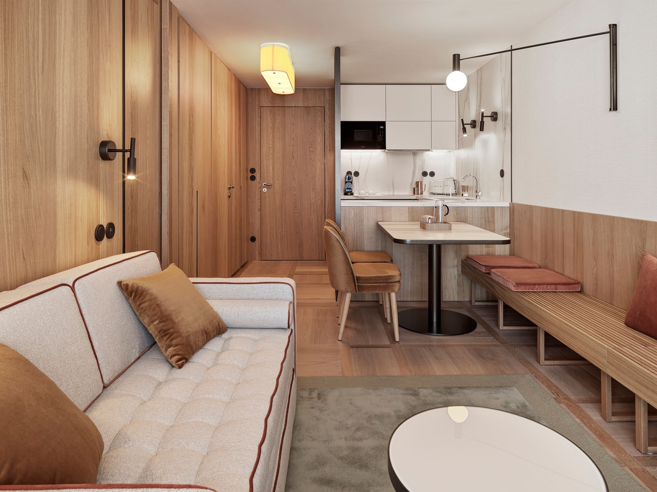 Sofa in One-bedroom suite 