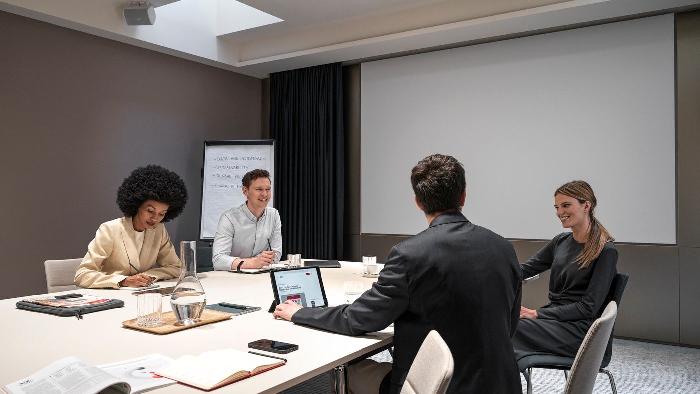 Meeting room with clients, The Julius Prague