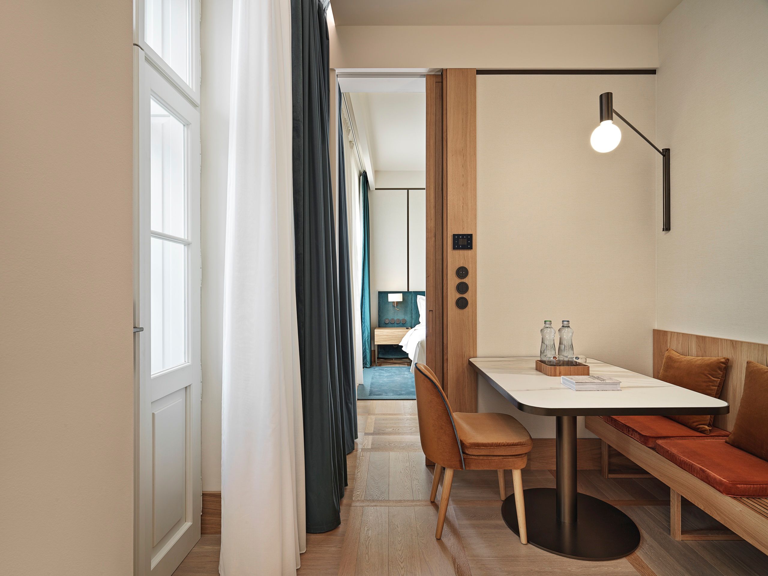 Dining area in Deluxe Studio with Terrace 