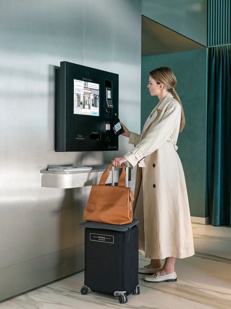 Self Check-in Kiosk in The Julius Prague 