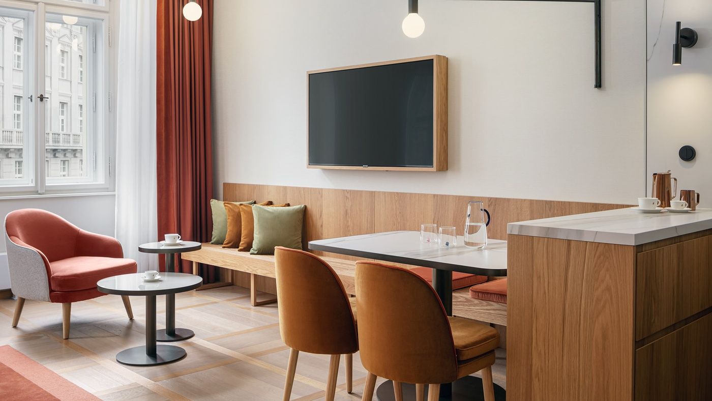 Dining and seating area