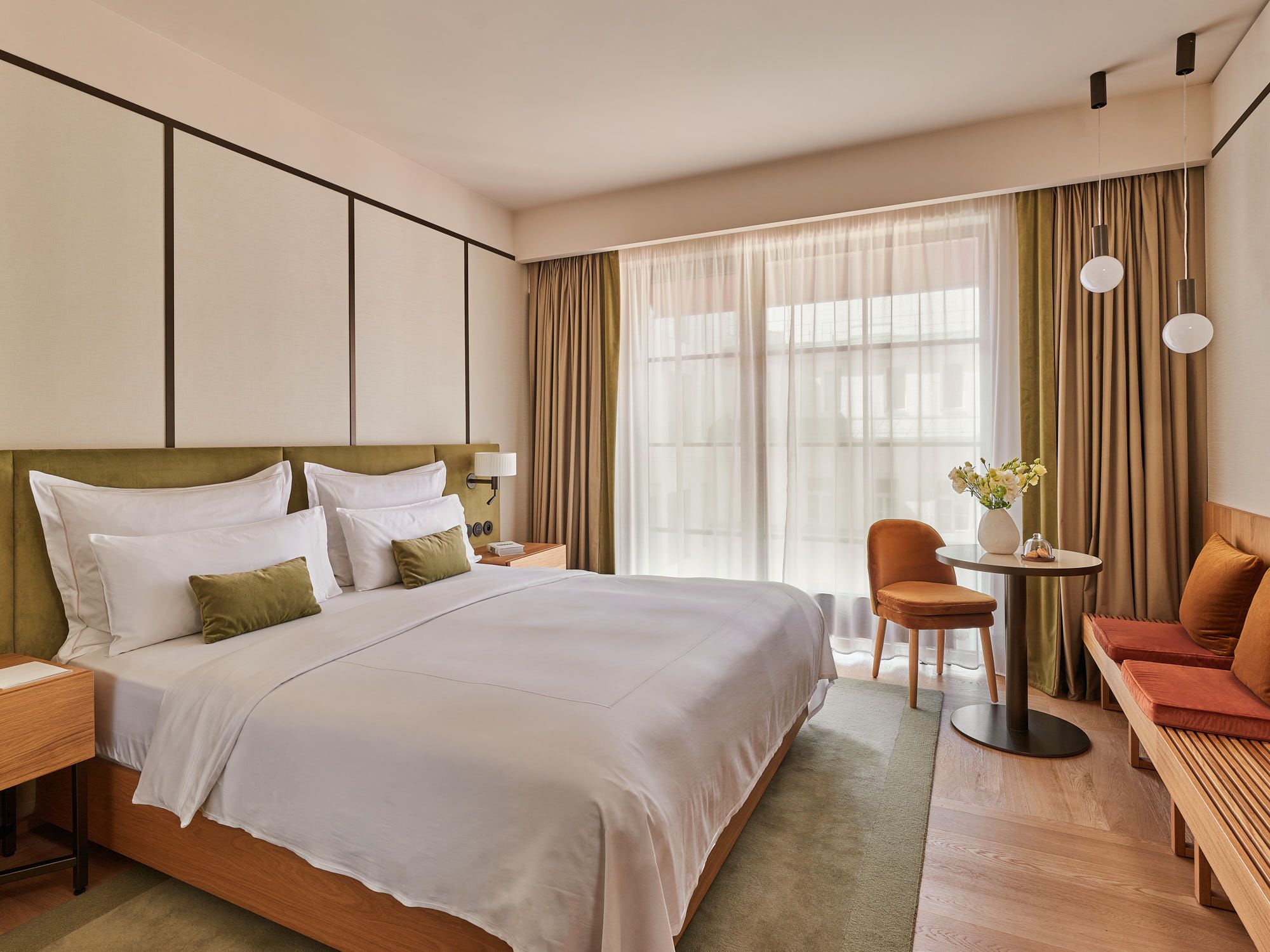 Schlafzimmer im Superior Room 