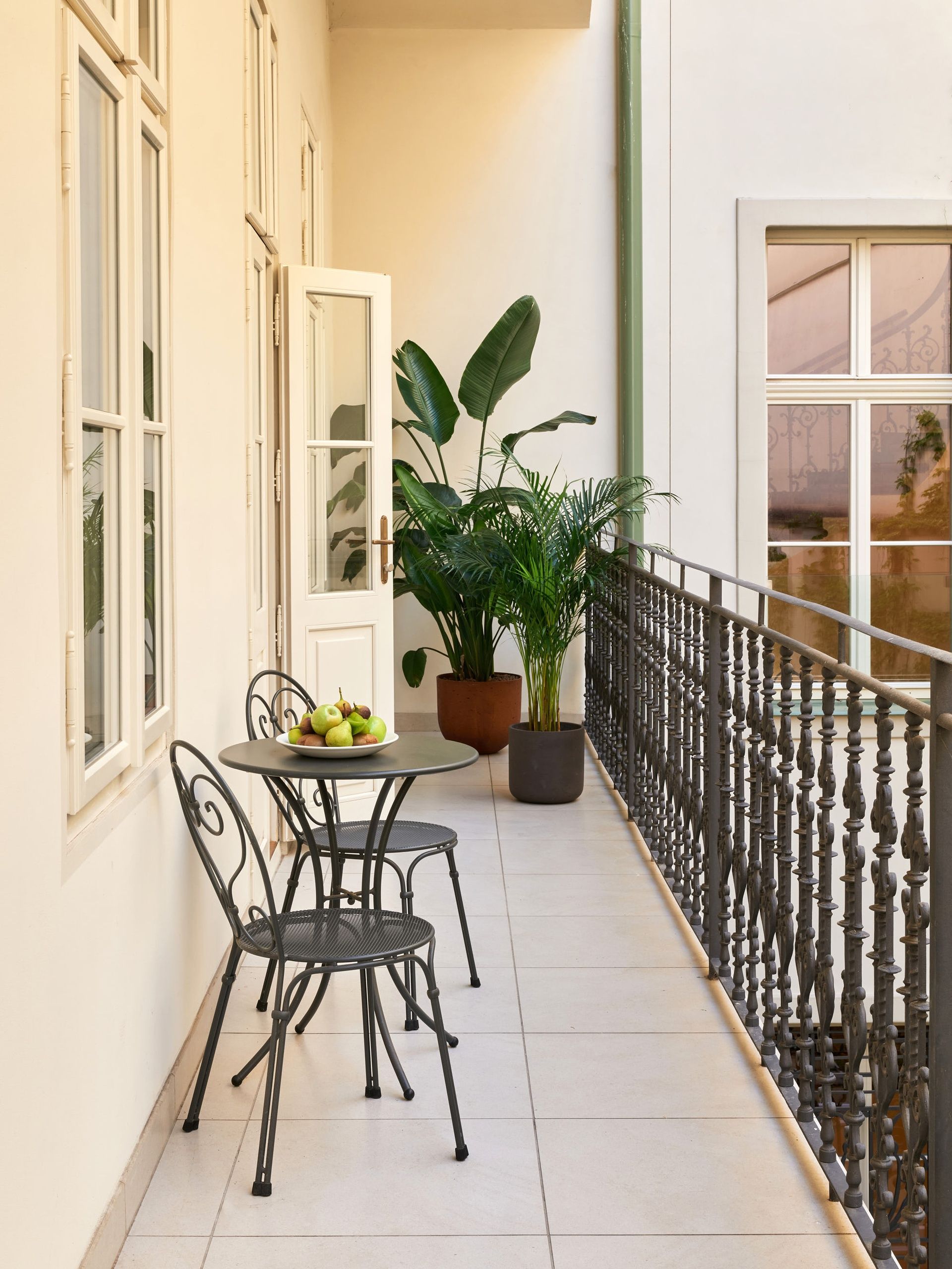 Terrasse im Deluxe-Studio mit Terrasse 